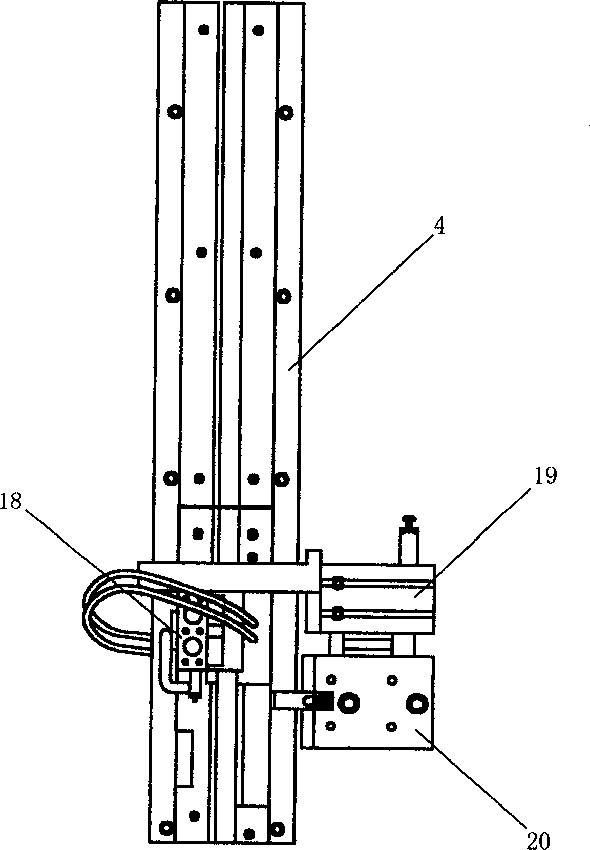 Automatic detection separator for quartz crystal resonator