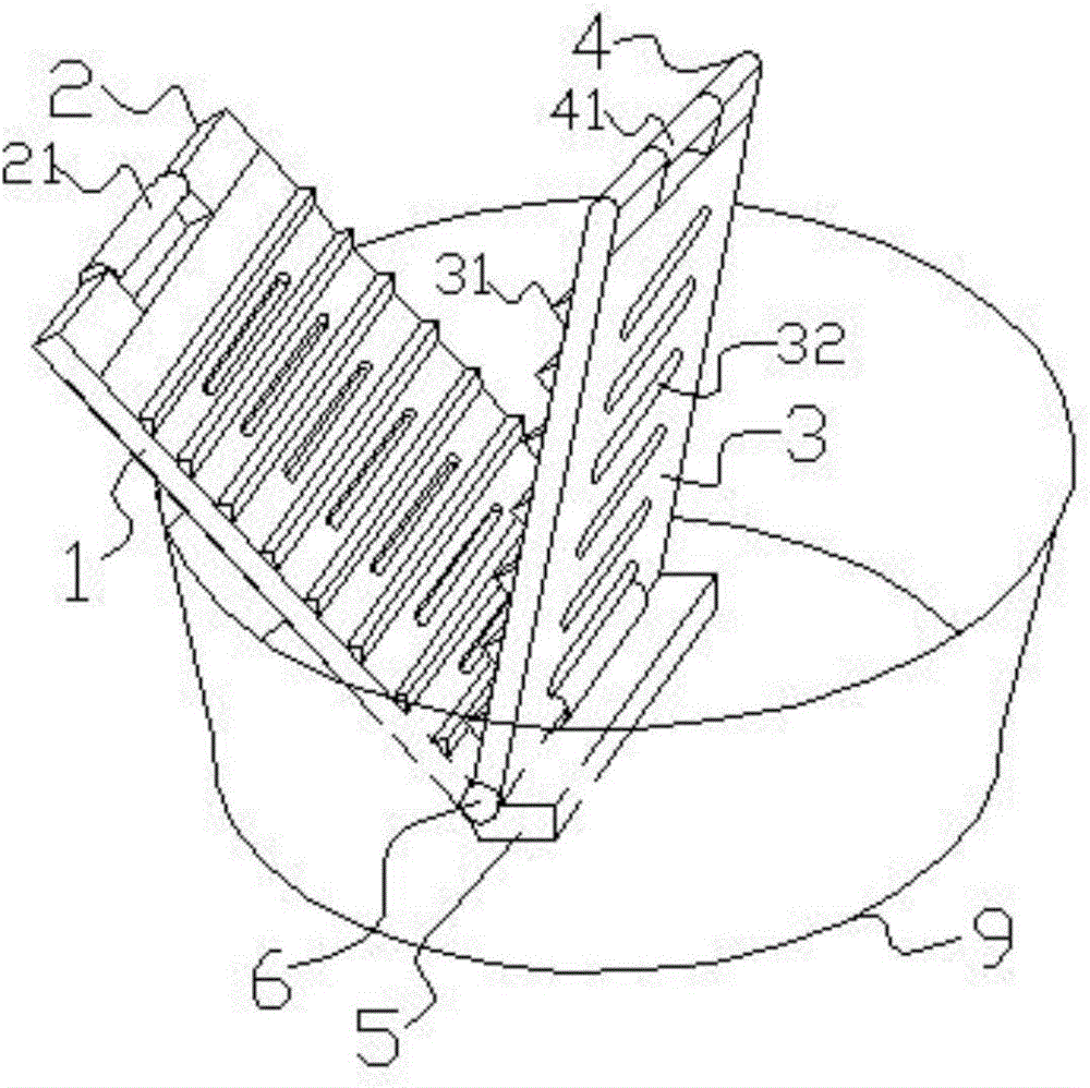 A manual washing machine