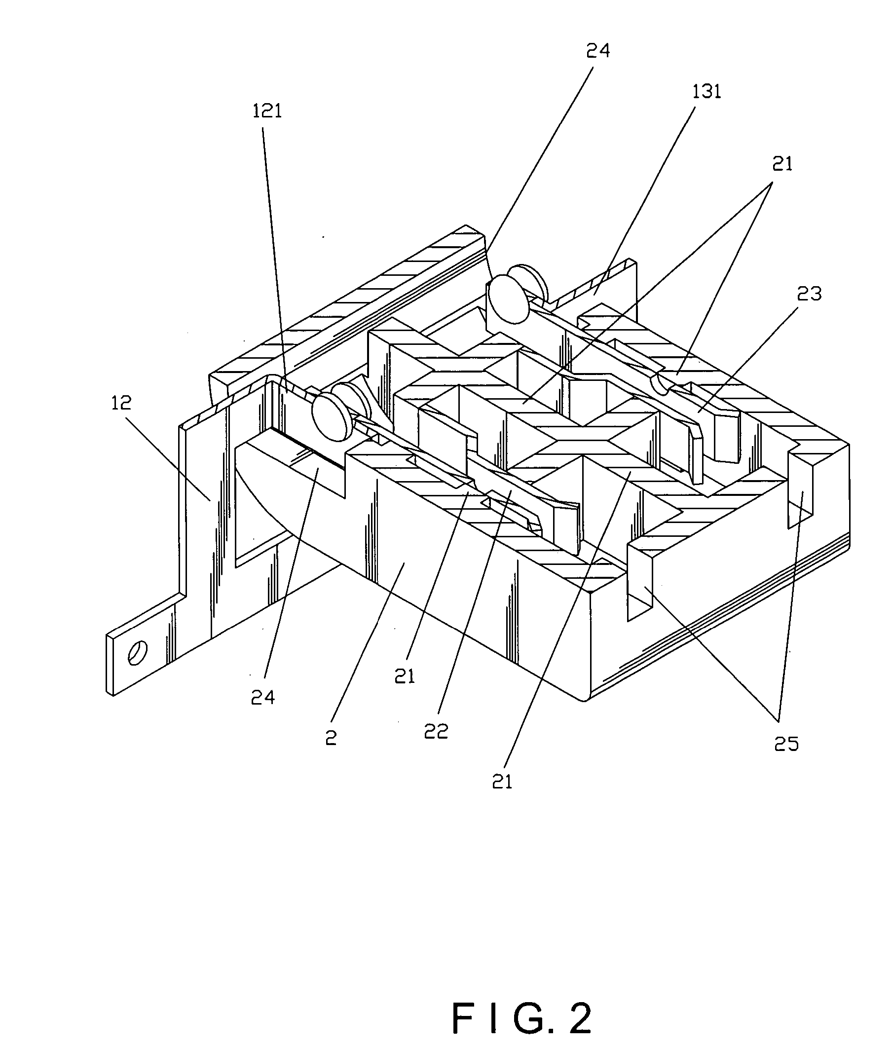 Multiple socket having rotatable socket units