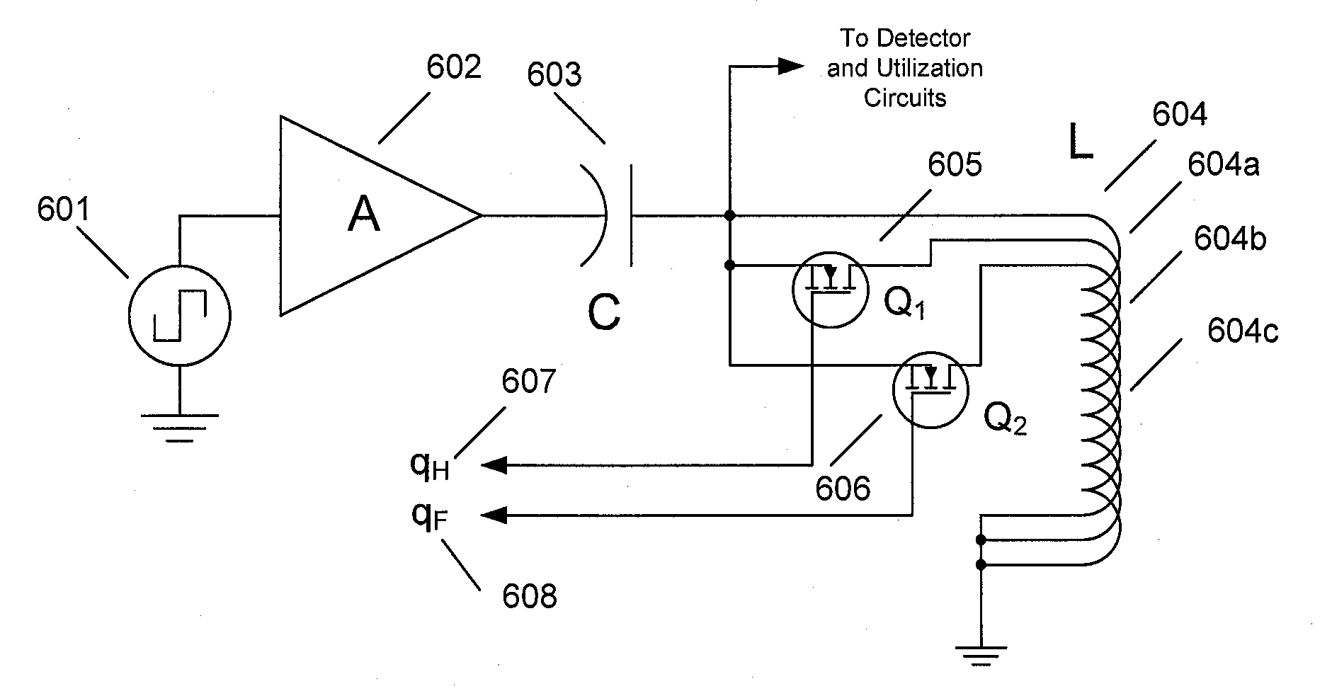 Radio frequency identification reader antenna having a dynamically adjustable q-factor