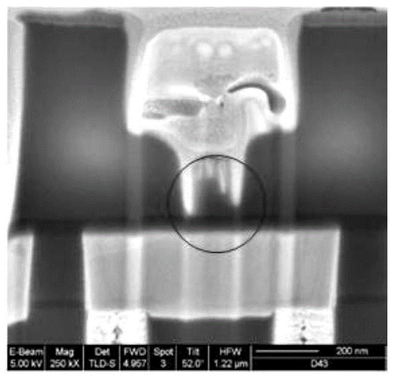 A method for detecting insufficient etching of through holes