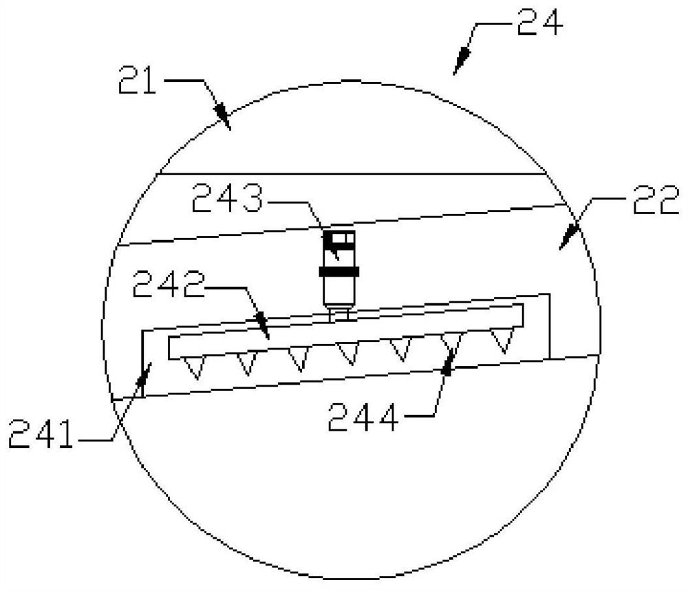 A portable painting device for school outdoor painting teaching