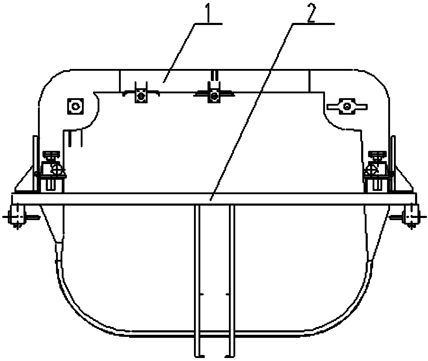 Annular conveyor and mobile vehicle associated with same