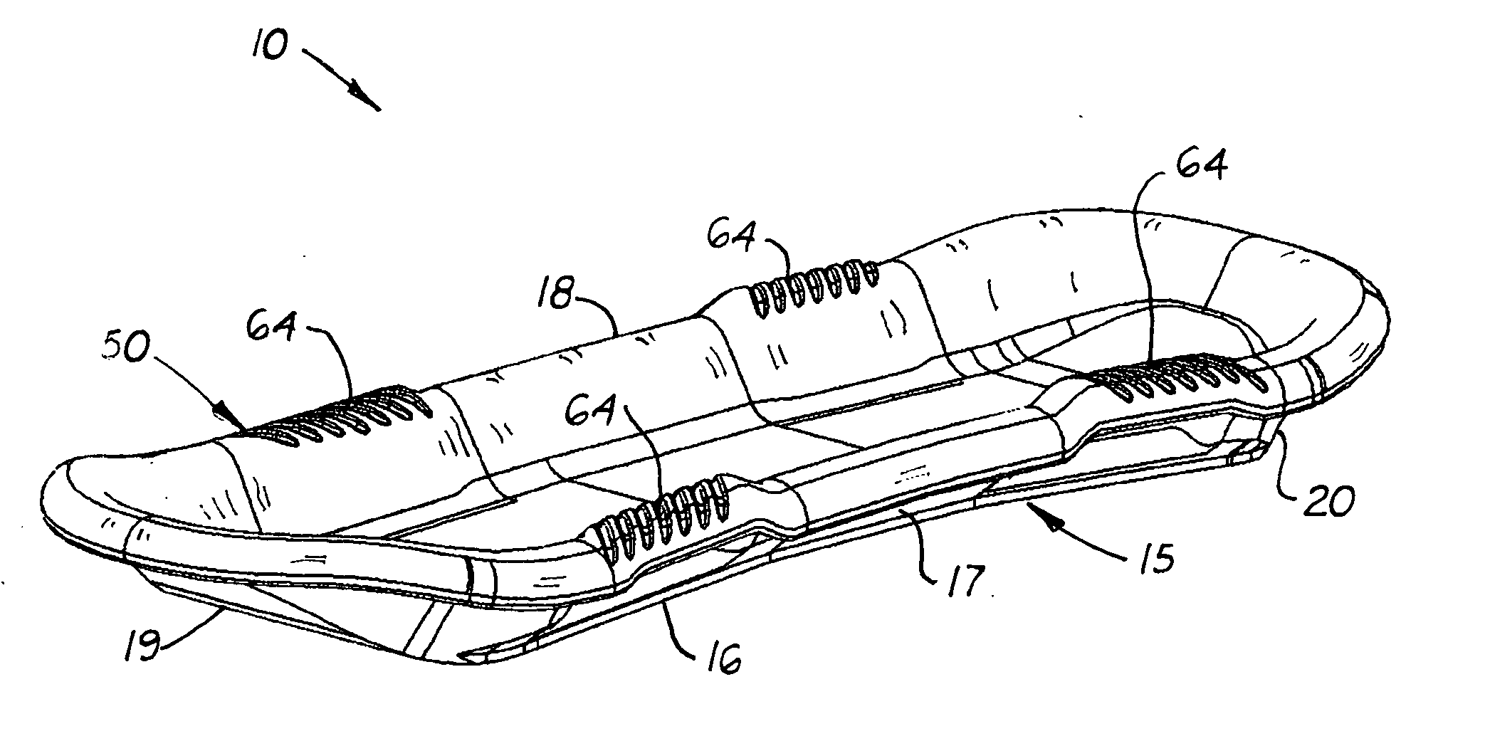 Carving soft toboggan