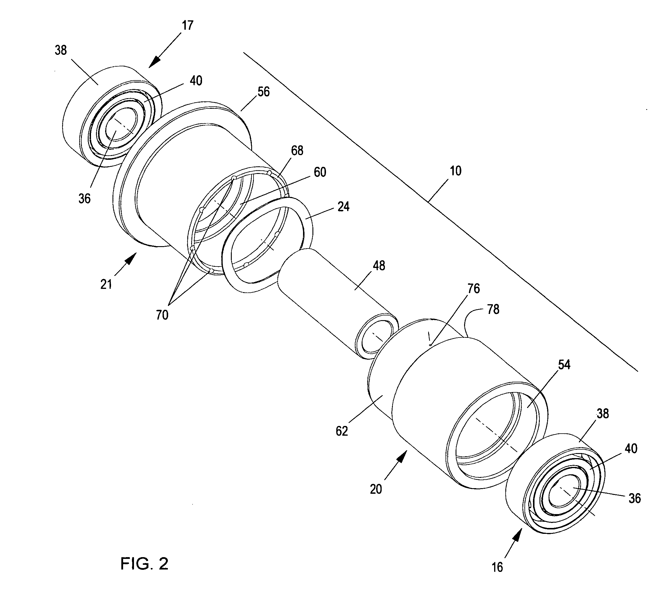 Turbocharger shaft bearing system