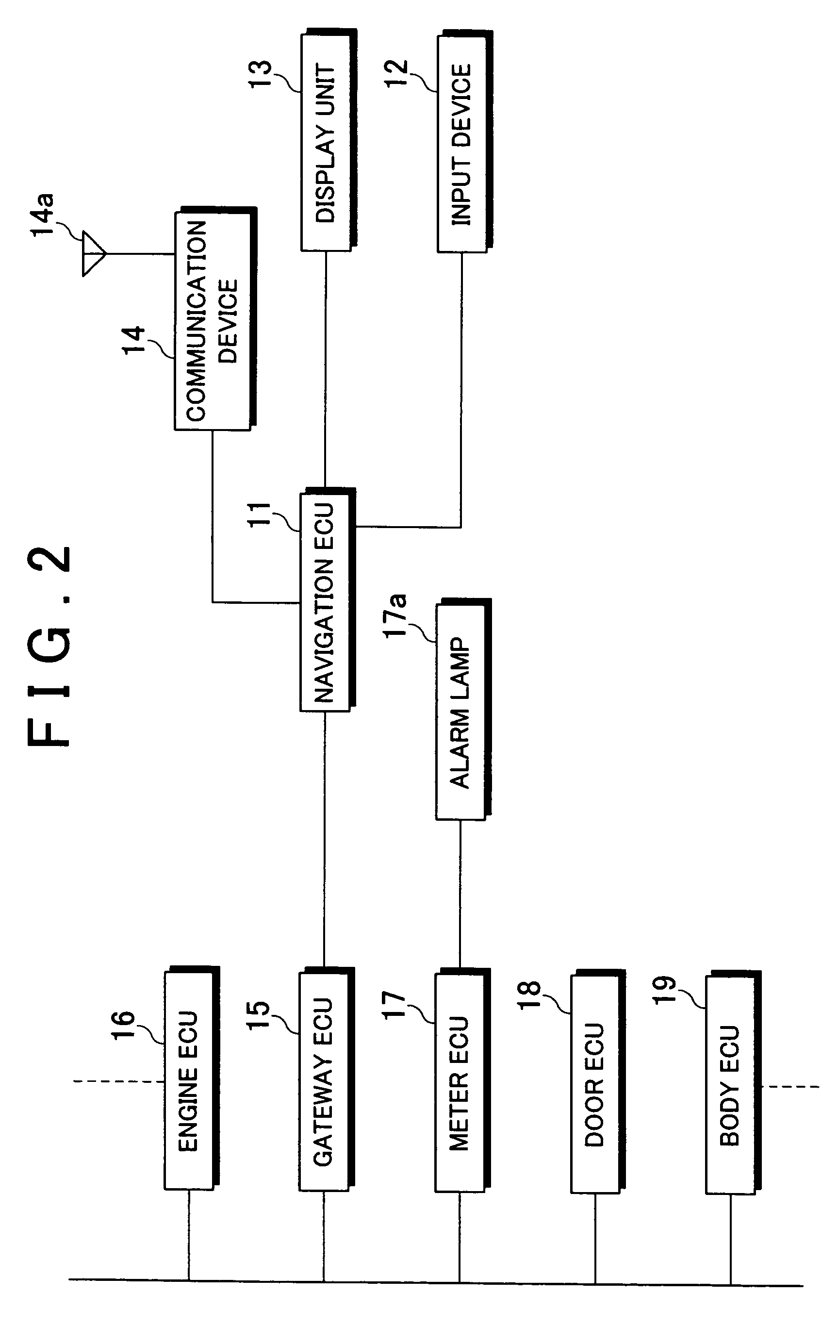 Vehicle information-communication method, vehicle information-communication system, vehicle and control center