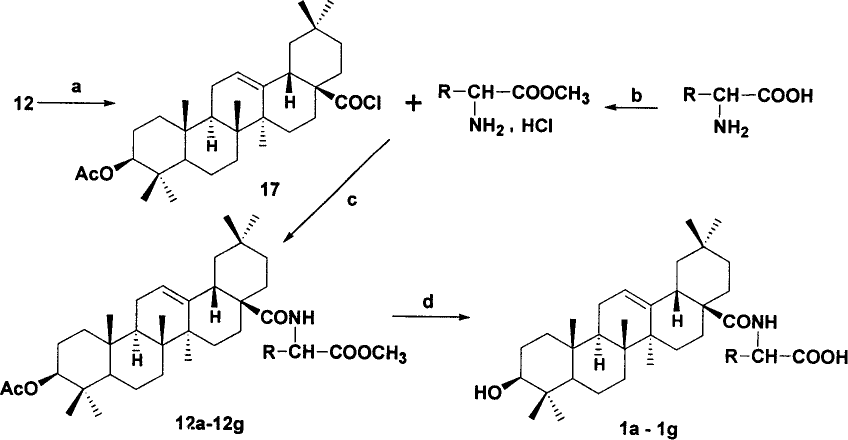 Oleanolic acid and its derivative, preparation method and use