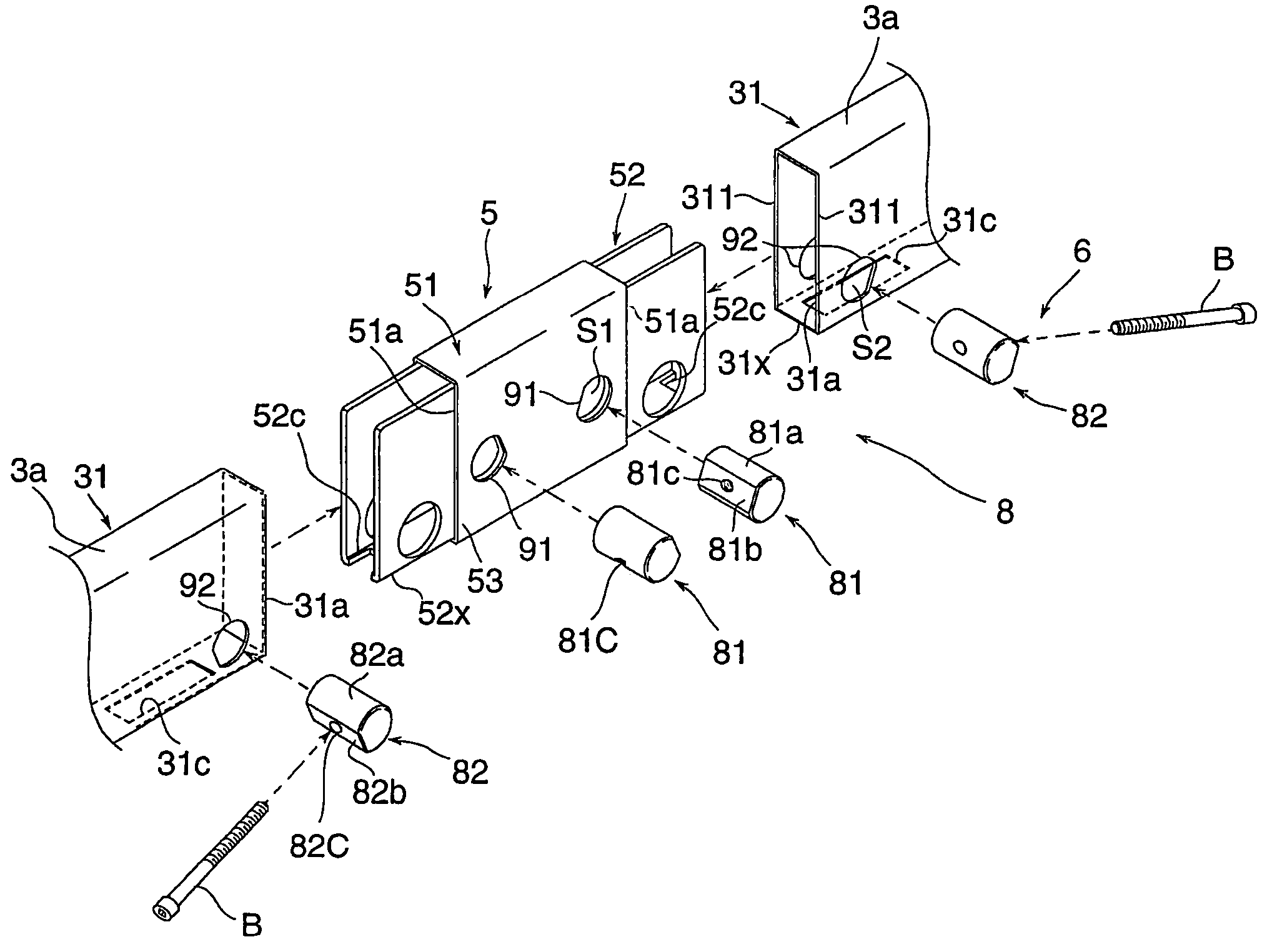 Member-joining device