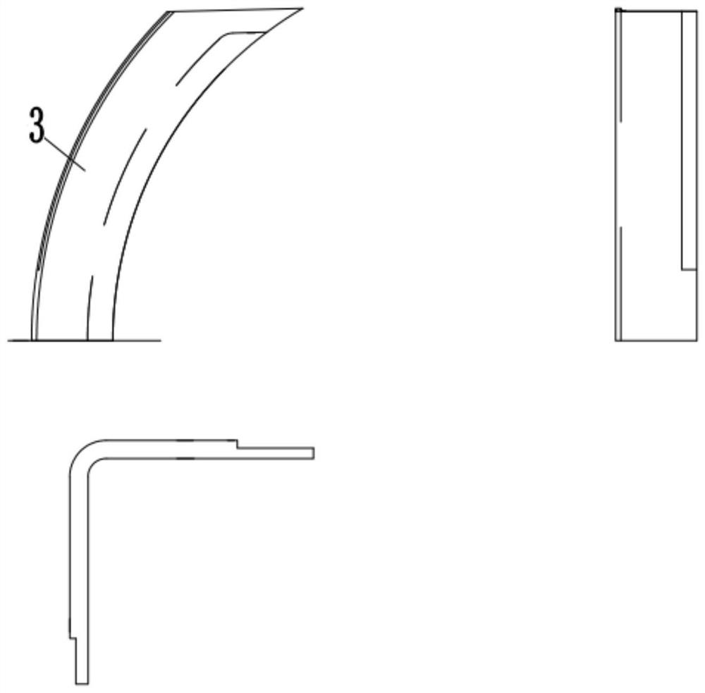 High-speed rail roof structure