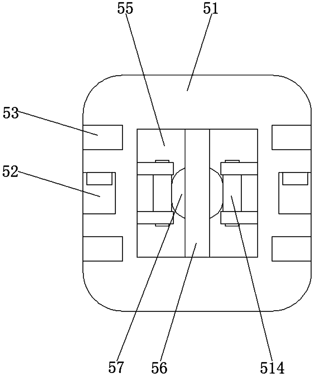 Floor drain sewer dredging device capable of instantly changing air pressure