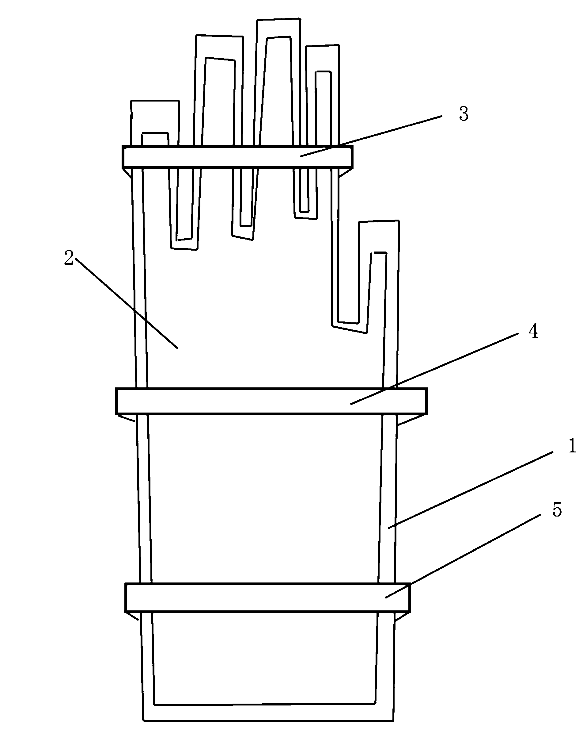 Fixed hand plate for transfusion