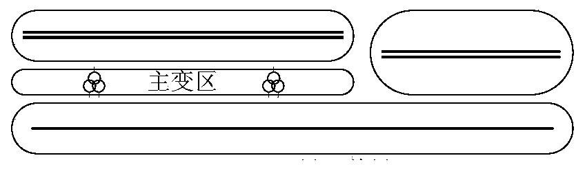 Method and device for automatically constructing configuration interface of AC/DC substation monitoring system