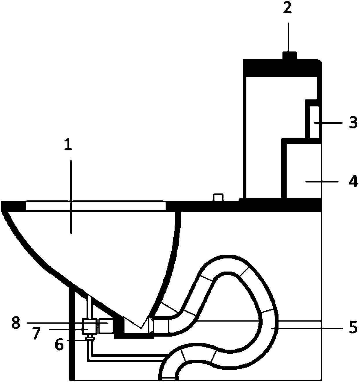 Novel toilet capable of intelligent analyzation