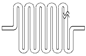 Microreaction method and device for continuous preparation of low-dispersion acrylic resin