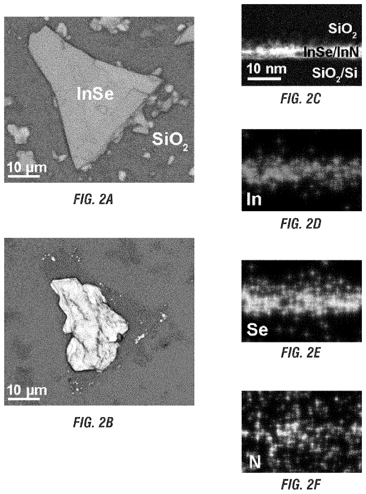 Method of growing crystalline layers on amorphous substrates using two-dimensional and atomic layer seeds