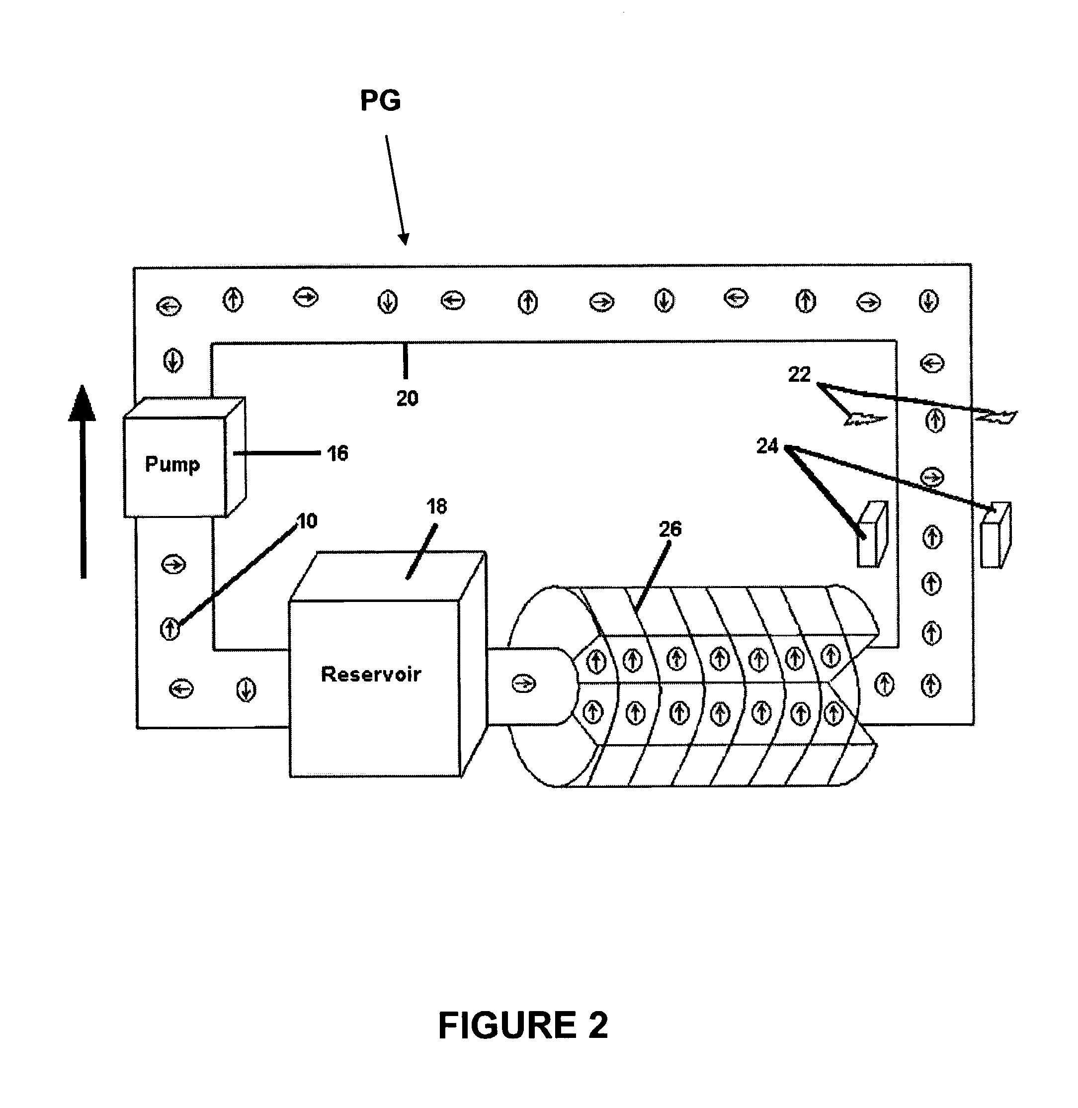 Magnetic fluid power generator device and method for generating power