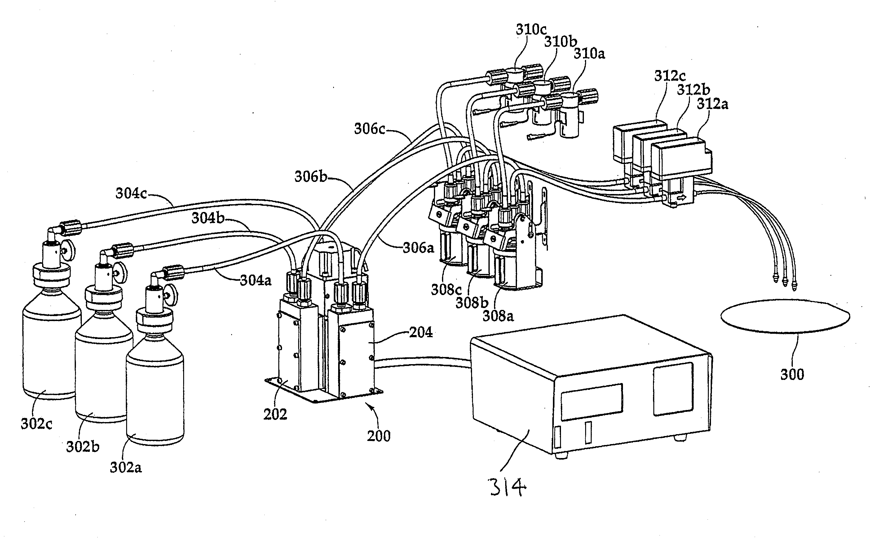 Precision pump with multiple heads