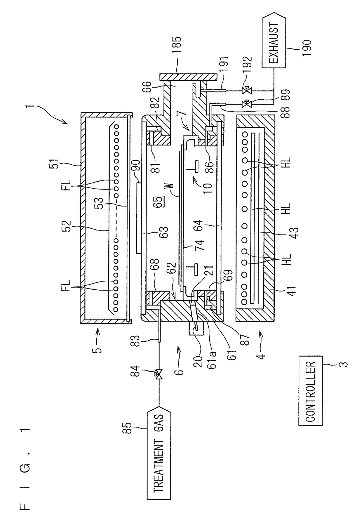 Light irradiation type heat treatment apparatus