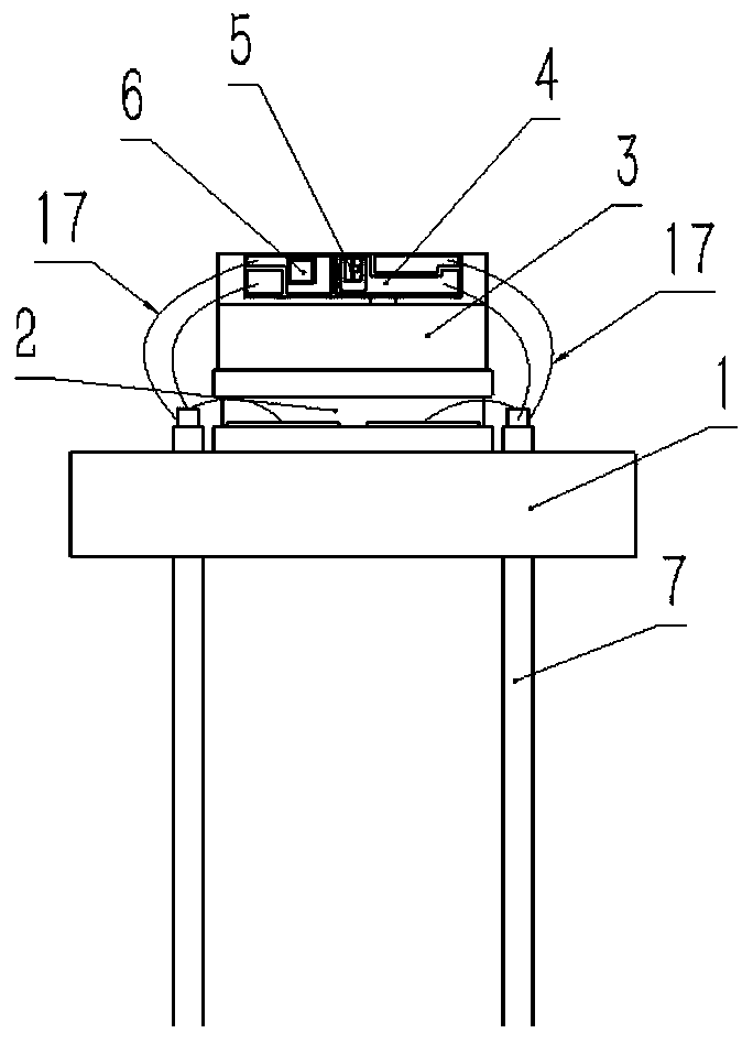 Coaxial laser with wavelength calibration and light source core thereof