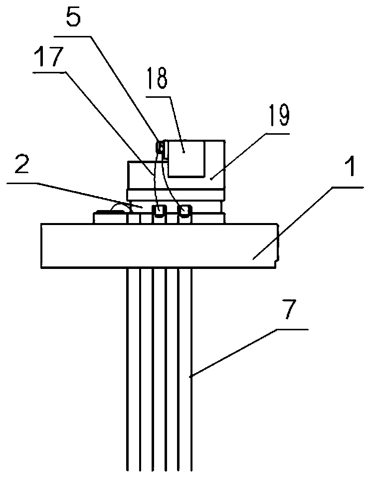 Coaxial laser with wavelength calibration and light source core thereof