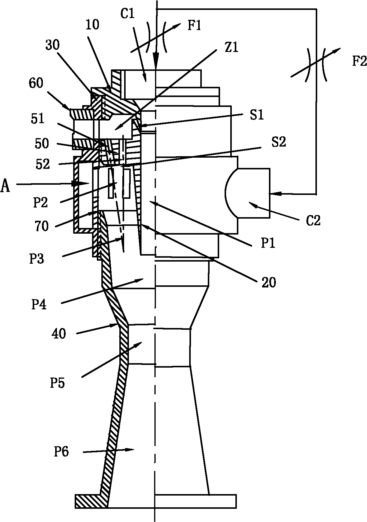 Dual ring ejector