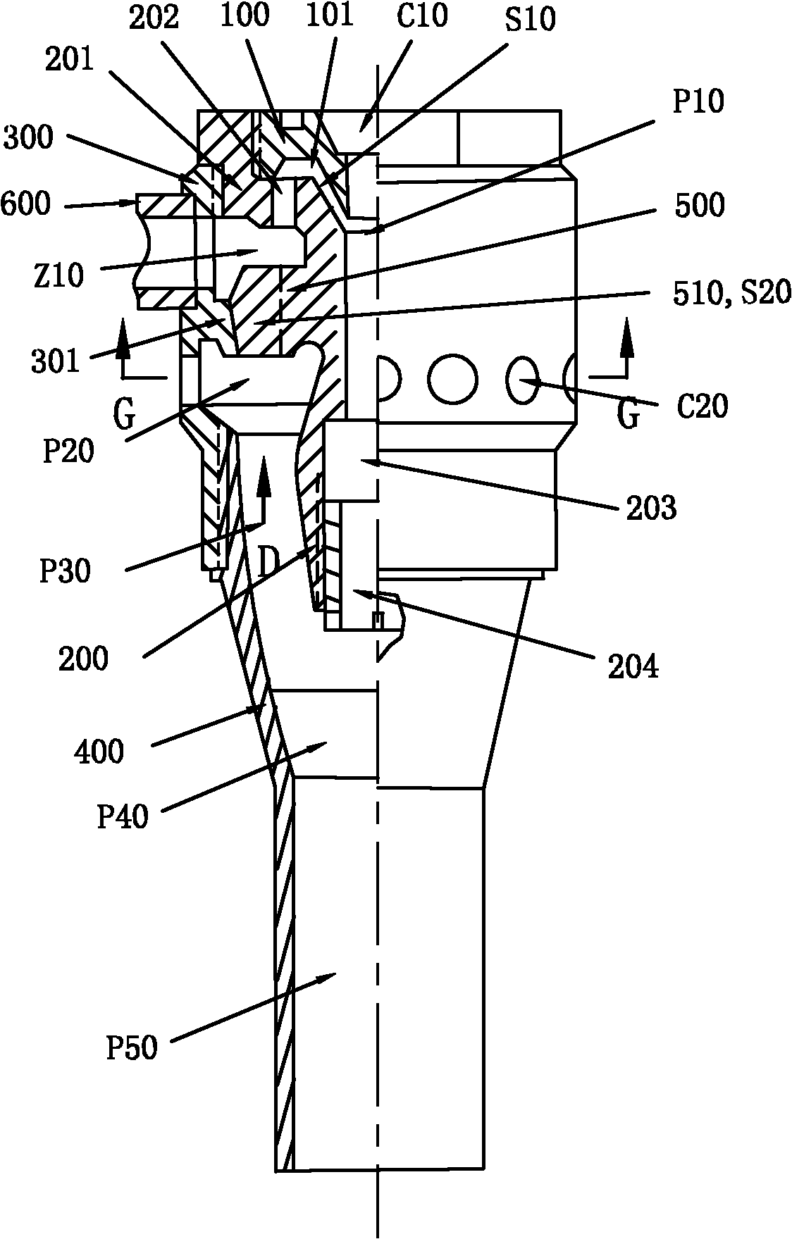 Dual ring ejector