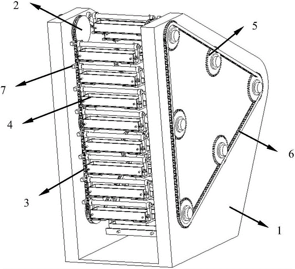 Combined type material storage rack