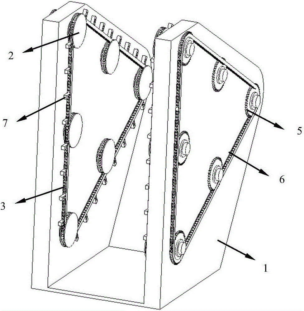 Combined type material storage rack