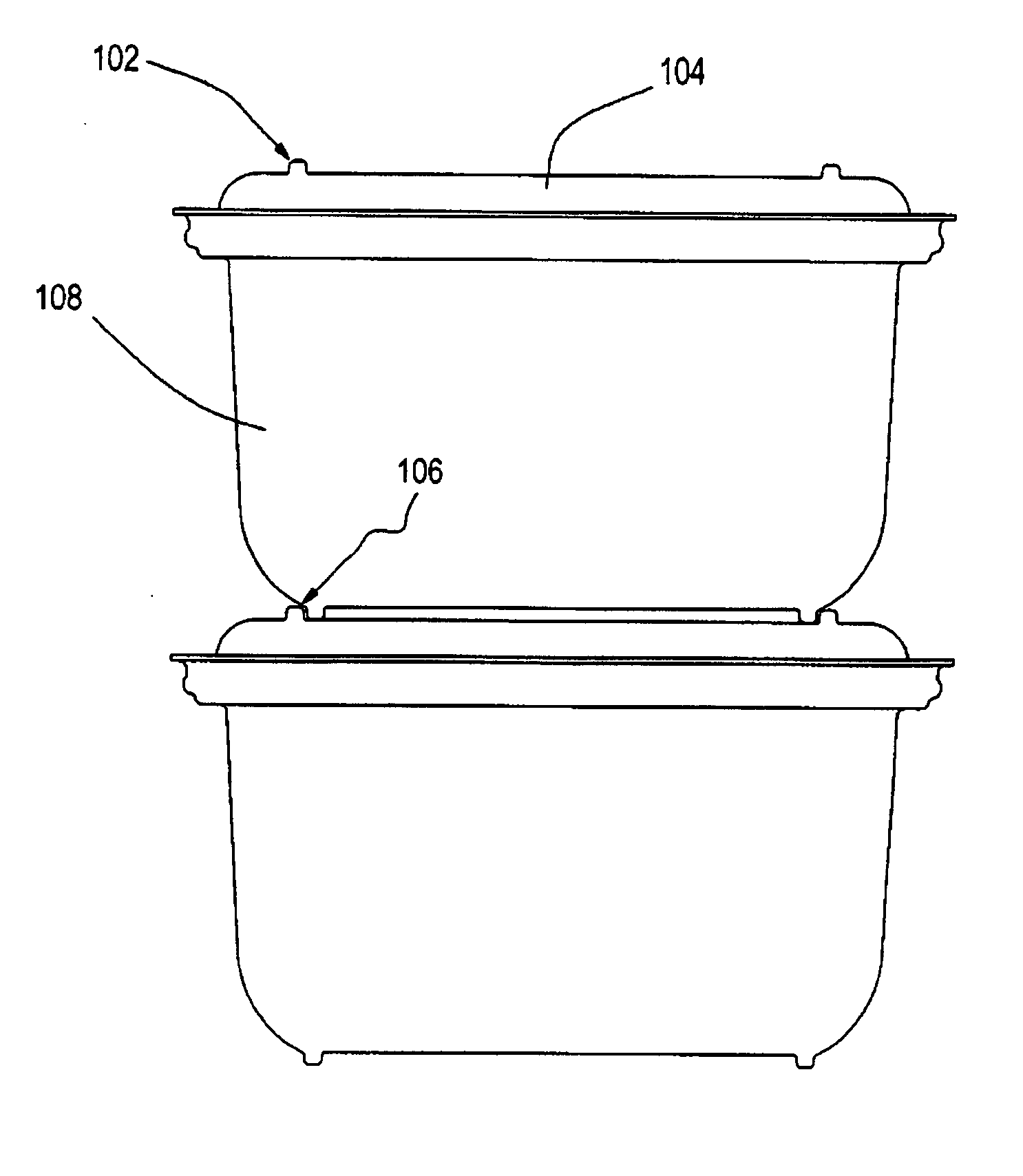 Multi-compartment container system