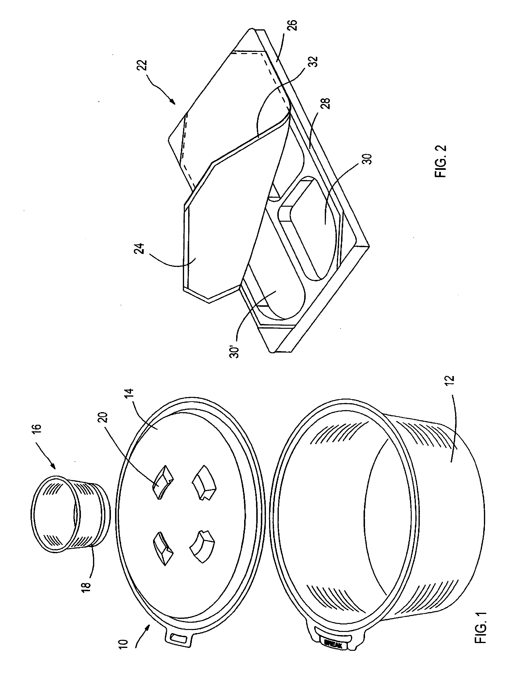 Multi-compartment container system