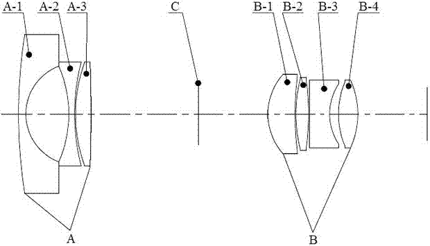 Economical day and night high-definition zoom lens and control method thereof