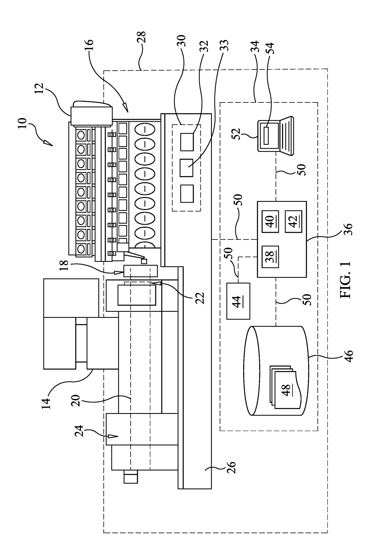 System and method for detecting wear or failure of genset power system coupling