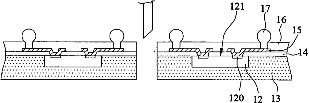 Manufacturing method of package with embedded chip