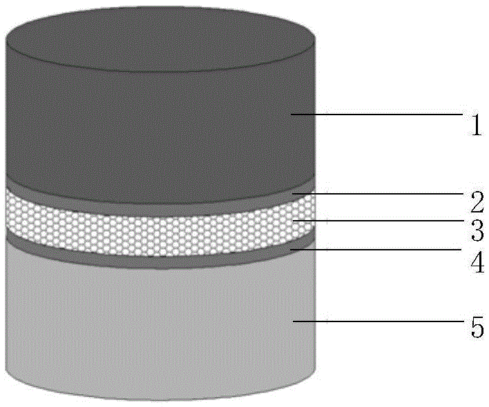 Ceramic and metal brazing composite component and preparing method thereof