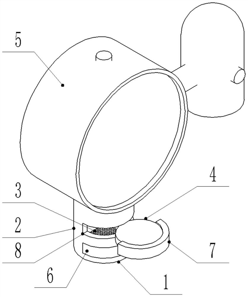 Combustible gas detection alarm