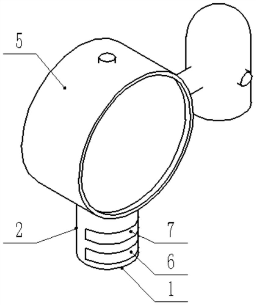 Combustible gas detection alarm