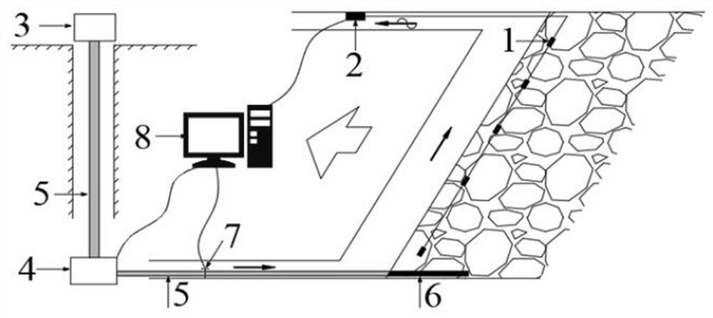 Intelligent inert injection, cooling and fire prevention system for goaf under coal mining condition and implementation method