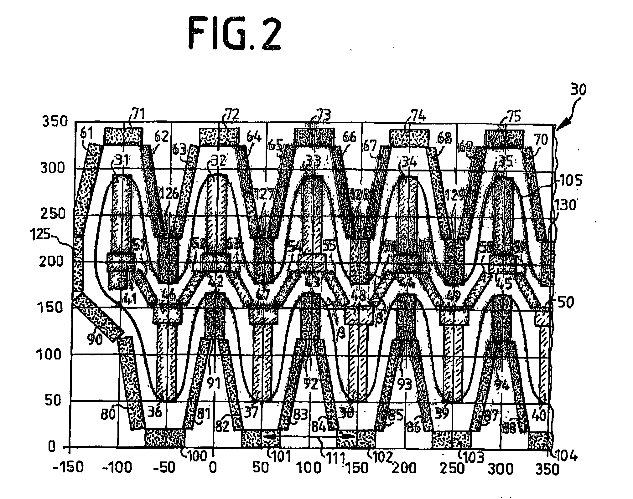 Magnet arrangement for a planar magnetron background and summary of the invention