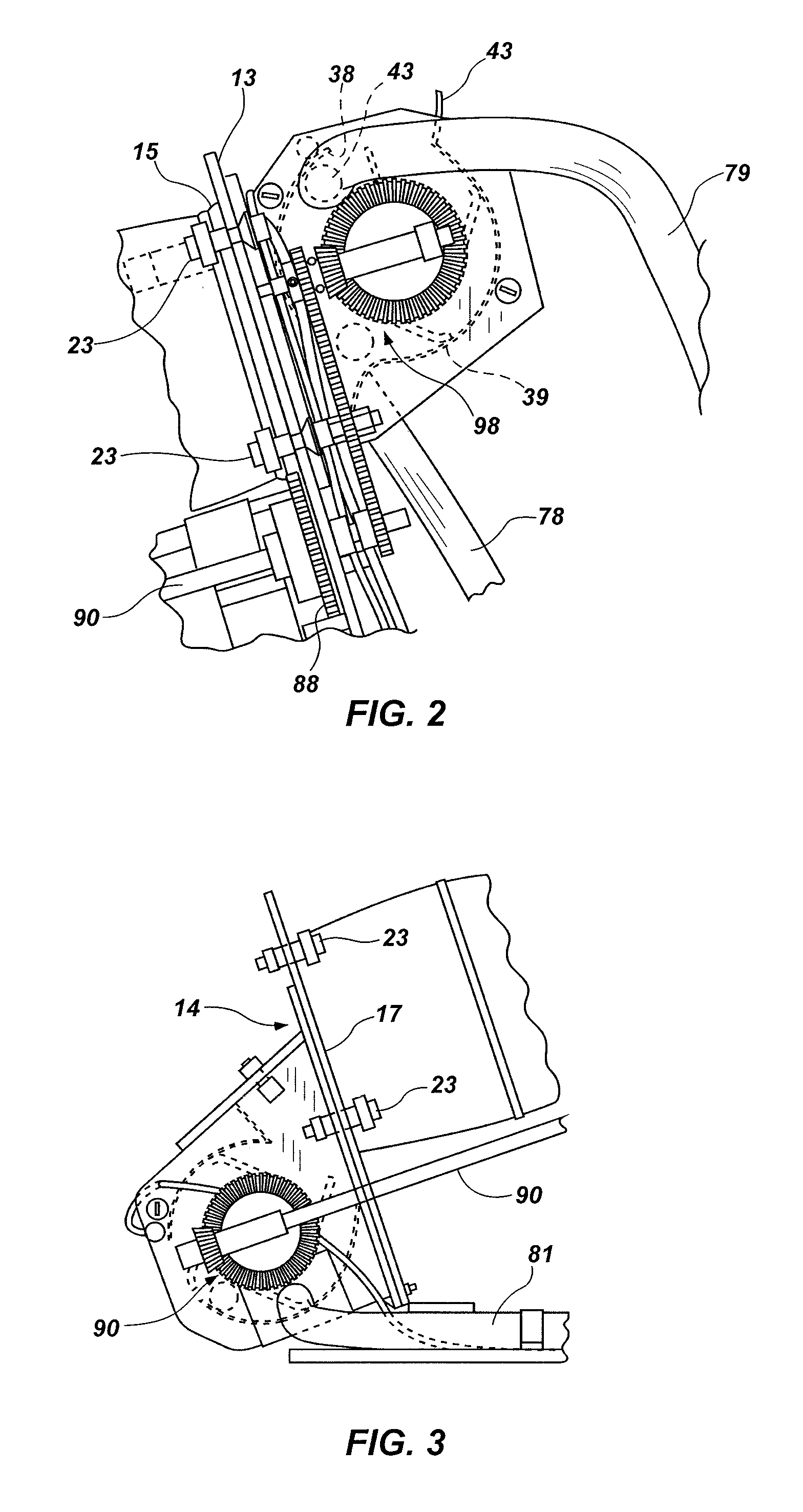 Method and apparatus for antimicrobial treatment of meat trimmings for subsequent grinding