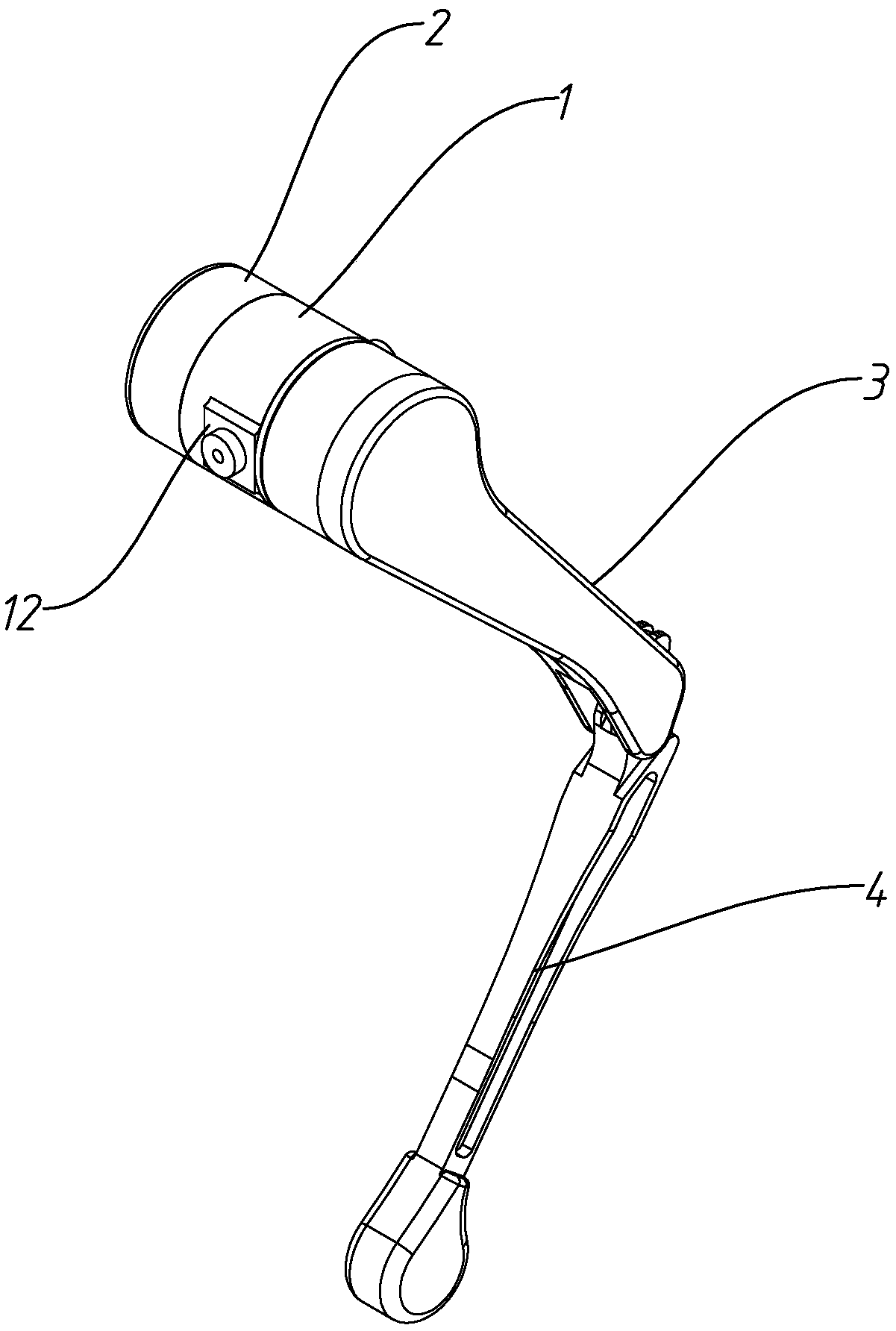 Robot dual-joint unit as well as foot robot applying robot dual-joint unit and cooperative mechanical arm