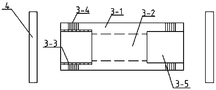 Steel structure bridge connecting device