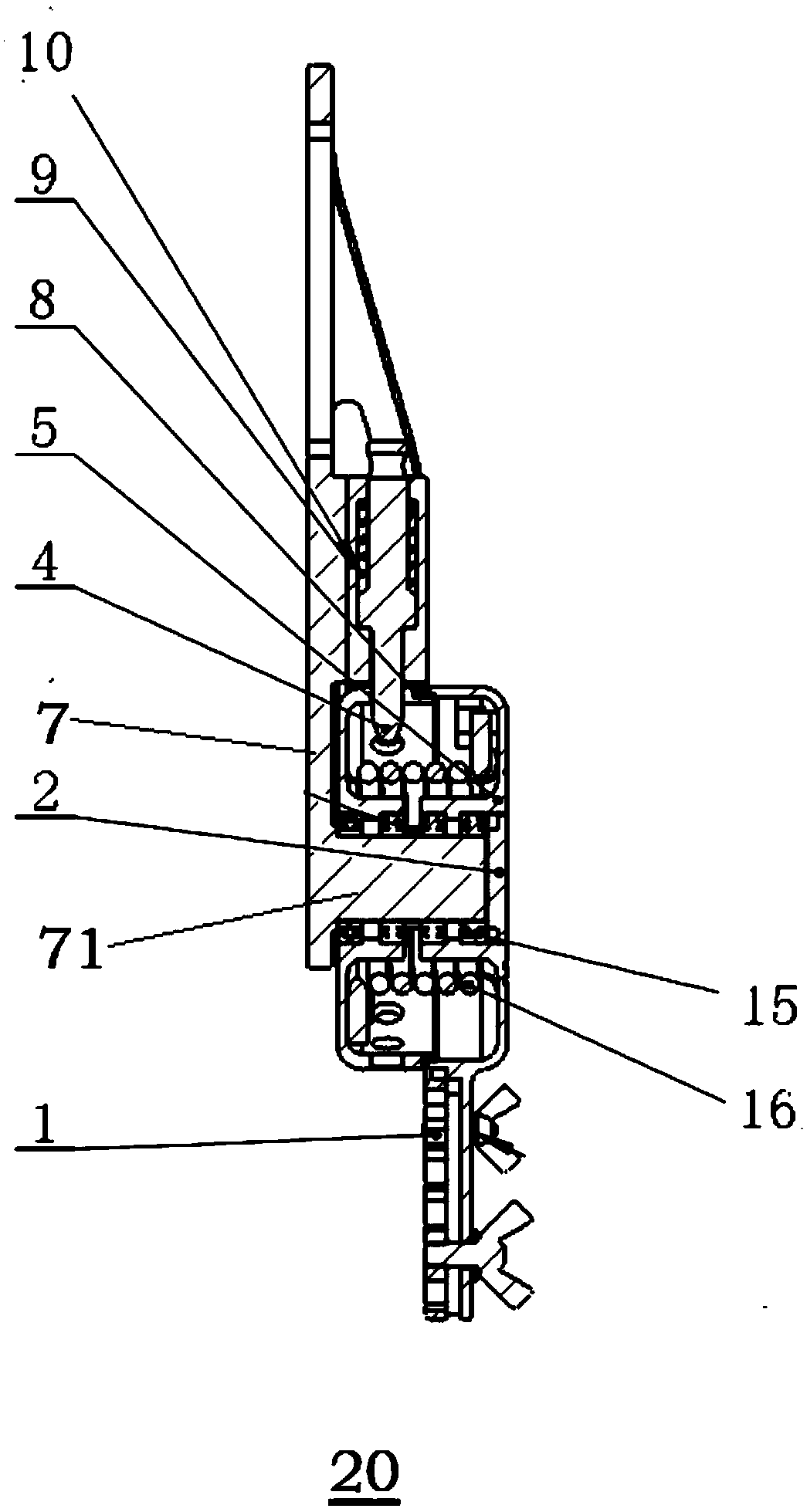 Torsional spring type assisting joint and assisting walking robot