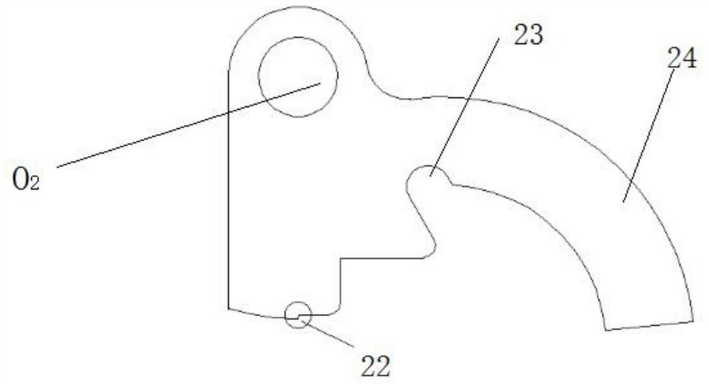 A high-locking reliability action switch and its power-on and power-off method