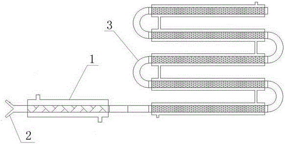 Device and method for synthesizing polymethoxy dimethyl ether with medium concentration formaldehyde and methylal