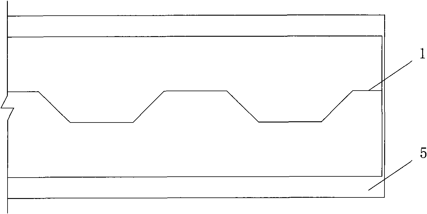 Corrugated steel ventral shield preflex composite beam and construction method thereof