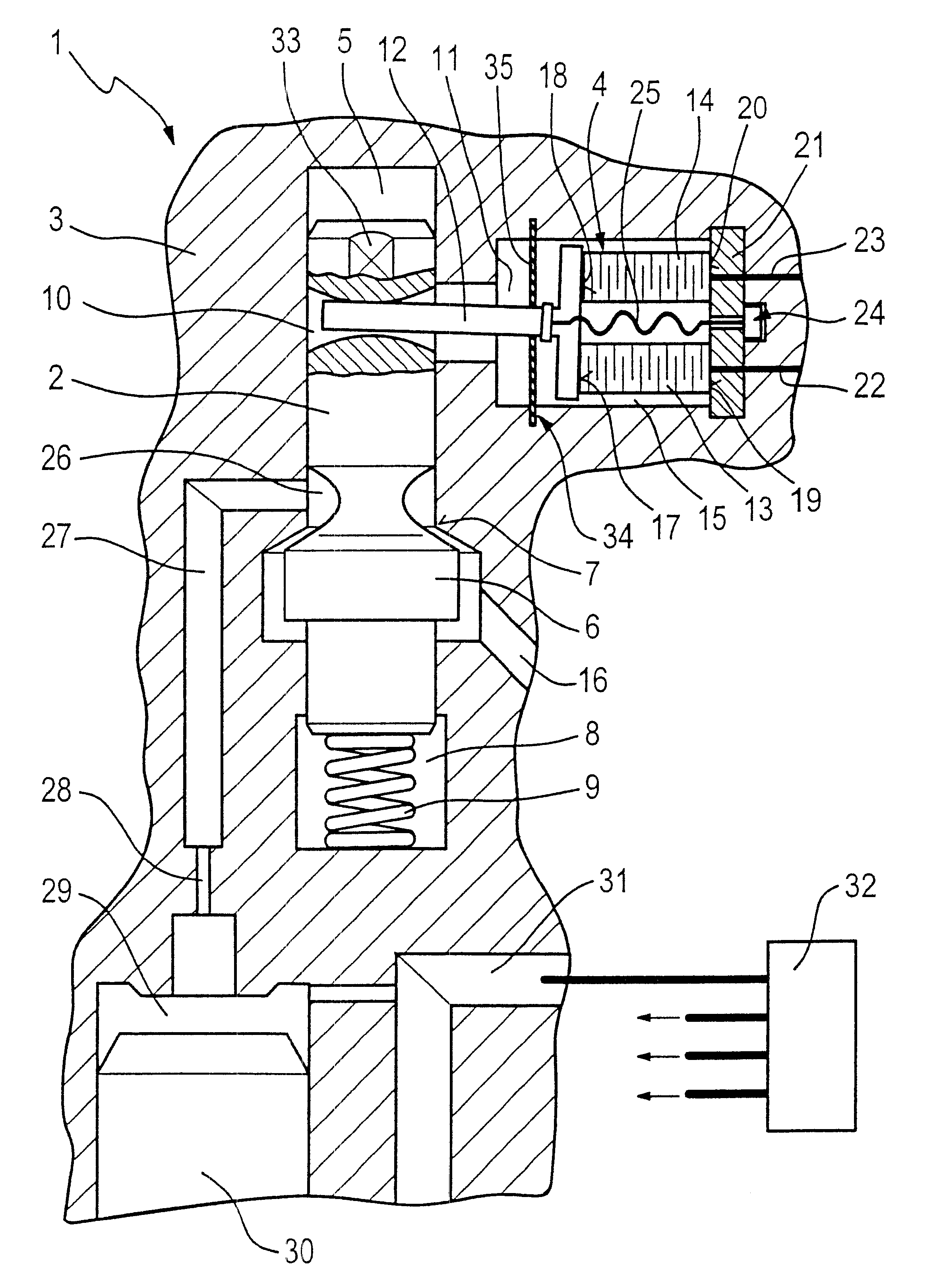 Valve for controlling liquids