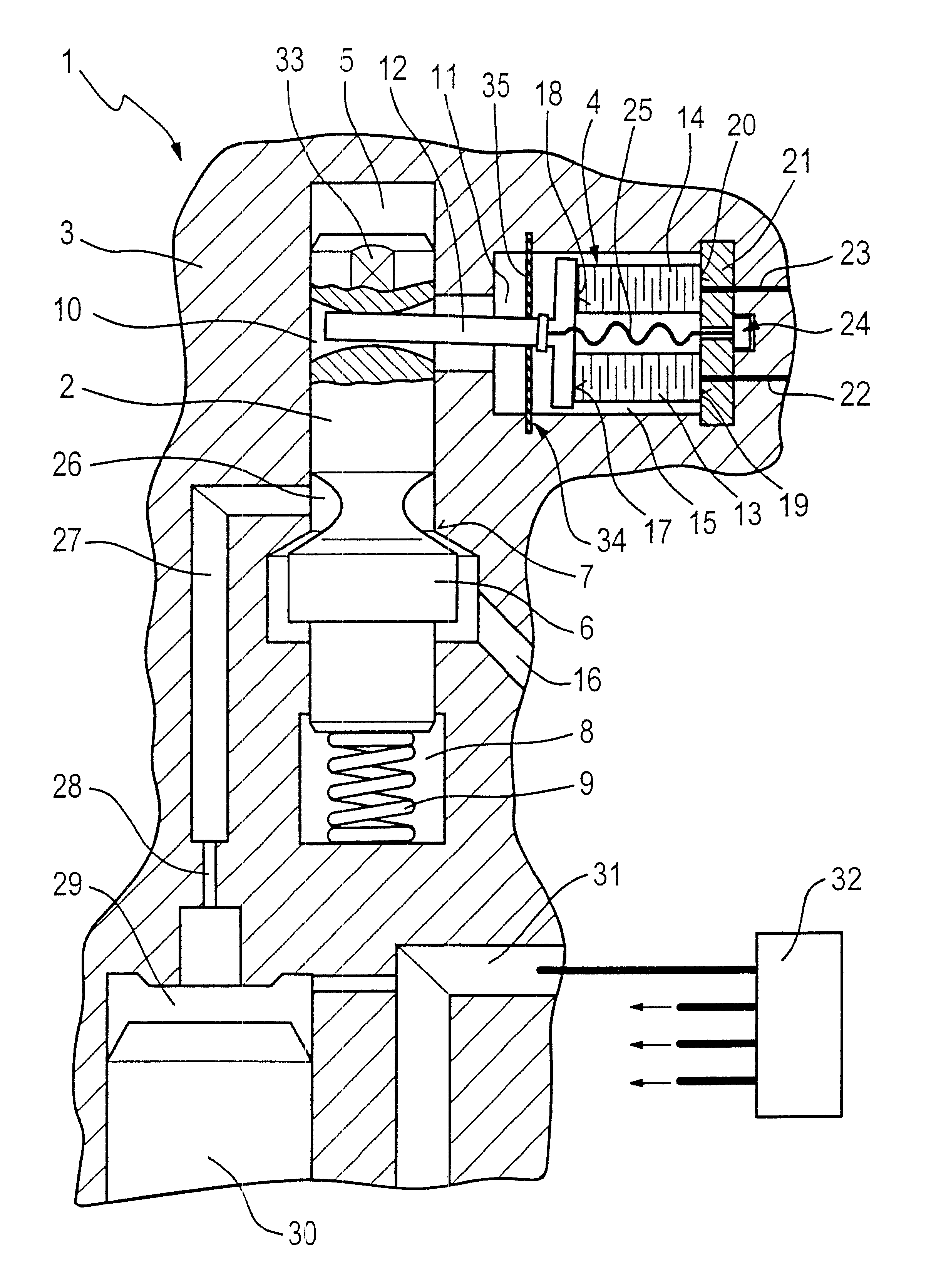 Valve for controlling liquids