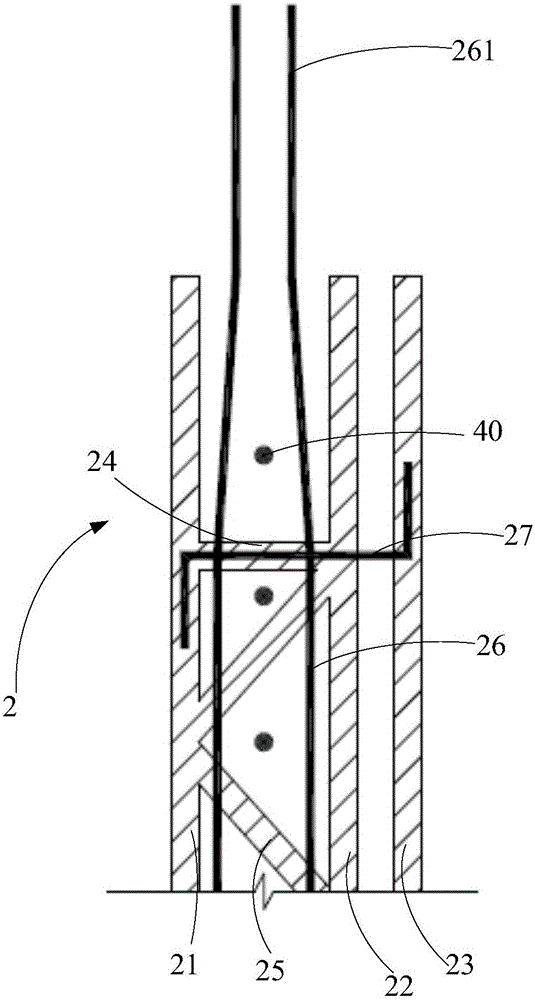 Heat insulation structure based on 3D-printed reinforced masonry