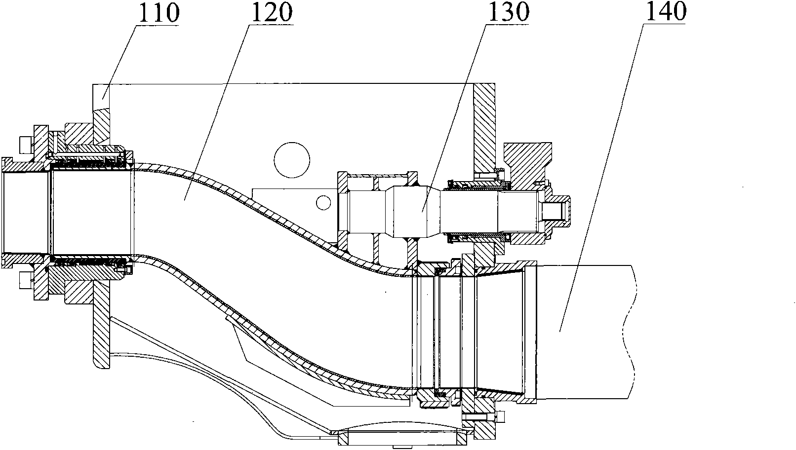 Pumping system and concrete pump truck having the same