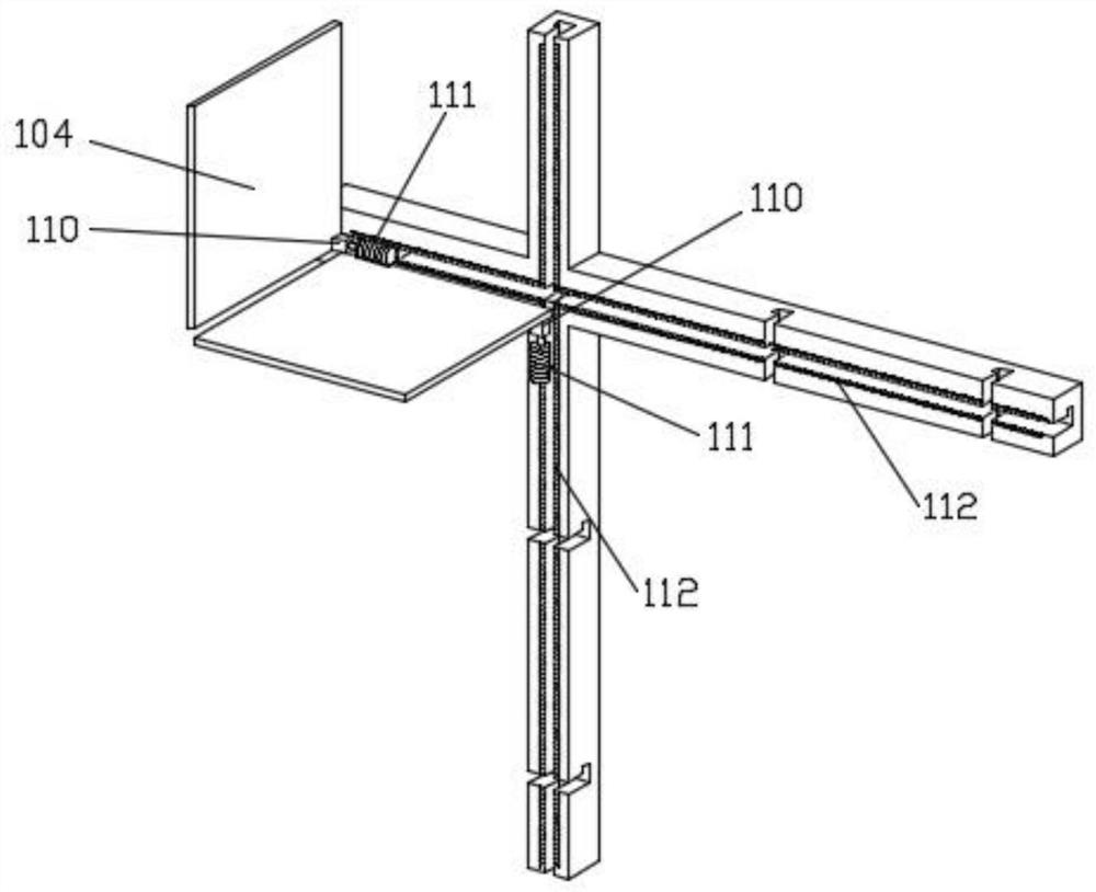 Internet of Things-based electronic tag shelf with distance adjustable function